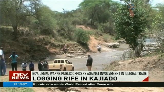 Ole Lenku warns public officers against involvement in illegal logging trade смотреть онлайн