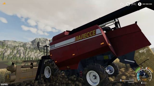 Farming Simulator 2019 mods Гомсельмаш «Палессе GS12» смотреть онлайн