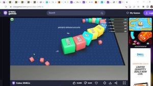 Cubes 2048 io 🕹️ Play Cubes 2048 io on CrazyGames   Google Chrome 2023 01 20 19 50 41