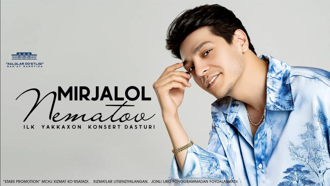 Mirjalol Nematovning ilk yakkaxon konsert dasturi | Миржалол Нематовнинг концерт дастури 2024 смотреть онлайн