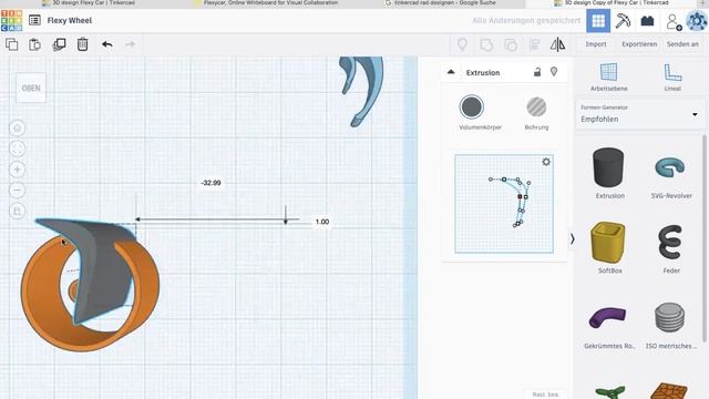 Tutorial Tinkercad Wheel Design смотреть онлайн