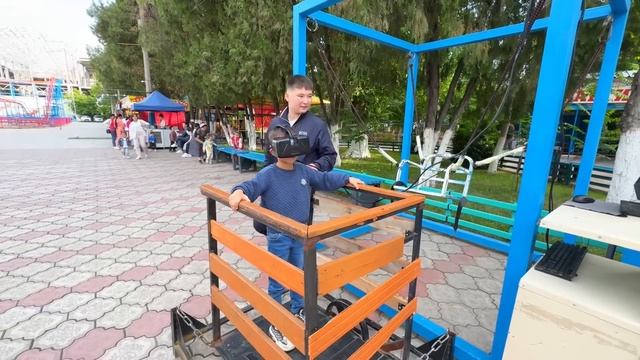 АЛИКОШ пен КӨЗАЙЫМДЫ атракционадарға алып барып от души қыдырттым🎢 қорқынышты болды😨 смотреть онлайн
