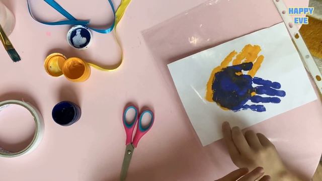 Моя Україна - синьо-жовта поробка Єви | DIY My Ukraine 🇺🇦 смотреть онлайн