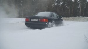 Проходимость полного привода авто  AUDI 100 С4 Quattro
