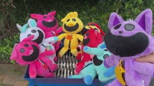 Измельчаем КОШАЧЬЮ БАНДУ  настоящим измельчителем!