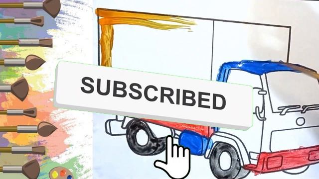 Сурет салу жүк көлігі | Bolalar uchun yuk mashinasi rasm chizish | How to draw truck | draw toys смотреть онлайн