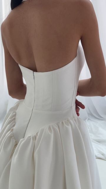 Свадебное платье Дуга из коллекции «Прикосновение струн» 2025 от бренда Anna Kuznetcova