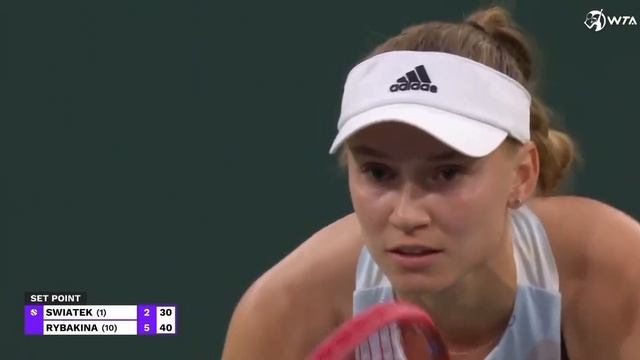 Рыбакина разгромила первую ракетку мира💪🏻 #рыбакина #теннис #tennis #rybakina #usa #kazakhstan #rek