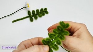 Ромашки из синельной проволоки своими руками / Цветы из синильной проволоки