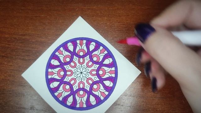 Зентангл Мандала-калейдоскоп смотреть онлайн