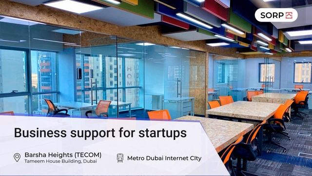 Coworking space in Dubai. SORP Business Center in Dubai смотреть онлайн