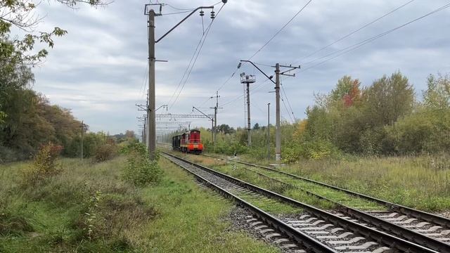 ЧМЭ3-6080 С хопперами. смотреть онлайн
