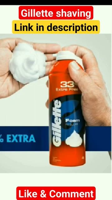 Best shaving foam Gillette #youtube #bestdeals #sponsored смотреть онлайн