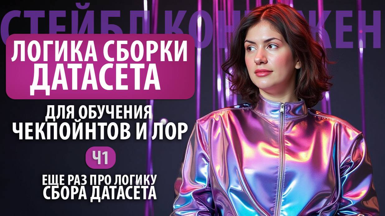 🐸часть1  Датасеты для LoRA и чекпоинтов , общие рекомендации