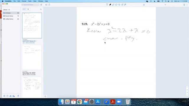 More Second Order Linear Homogeneous with Constant Coefficient Examples смотреть онлайн