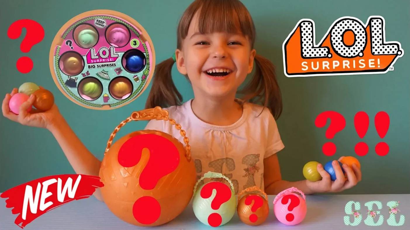 БОЛЬШОЙ Золотой Шар ЛОЛ Сюрприз Конфетти Поп с Алиэкспресс Fake LOL BIG Surprise смотреть онлайн