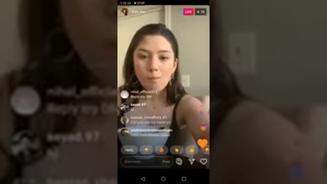 Alyx.Star Live On Instagram