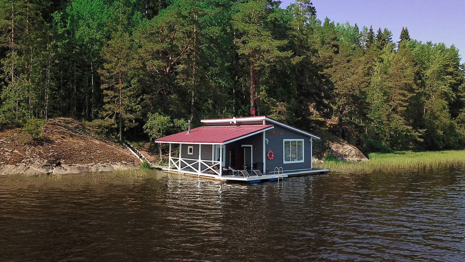 Дом на воде в Карелии смотреть онлайн