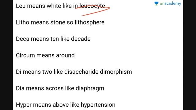 Zoology for NEET/AIIMS Examination - Important Prefixes of Biology смотреть онлайн
