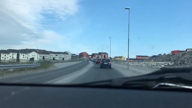 Driving in Nuuk - summer part 1 смотреть онлайн