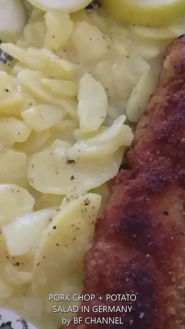 Yummy POTATO SALAD + PORK CHOP 🥩🥔 | Germany || BF CHANNEL #foods #viralshorts #youtubeshorts #dinne смотреть онлайн