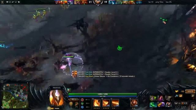 [Dota 2 Solo MMR] Phoenix, what a hero смотреть онлайн