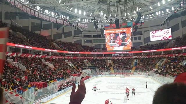 Папай-моряк. Вперёд наш Спартак Москва! ХК Спартак Москва - ХК Авангард Омск 19.01.2024 смотреть онлайн