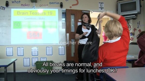 English - Schools in Britain (A1-A2 - with subtitles)