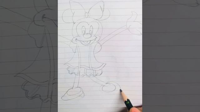 THE CUTEST MINNIE MOUSE LETTER K TUTORIAL!#viral #trending #drawingtutorial #viralvideo #easydrawin смотреть онлайн