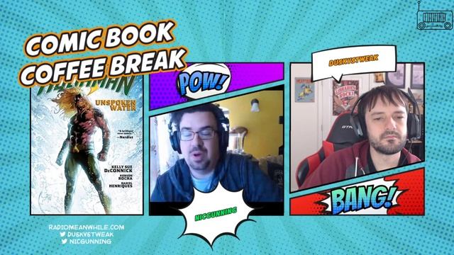Comic Book Coffee Break #36 - Psi-Lords, Static Shock, Once & Future, Red She-Hulk смотреть онлайн