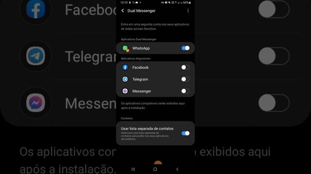 Samsung A12, Como ter dois WhatsApp - Sincronizar todos os Contatos/Sem Root, sem baixar nenhum App смотреть онлайн