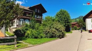 ГШТААД и СААНЕН _ Пешая экскурсия по Швейцарскому курортному городу, Швейцария 🇨🇭