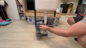 Распаковка — Инсталляция для унитаза WeltWasser Marberg 410