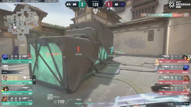 UPPER Final! ACEND Vs APEKS - HIGHLIGHTS | #Valorant Champions Tour 2023 EMEA: Ascension