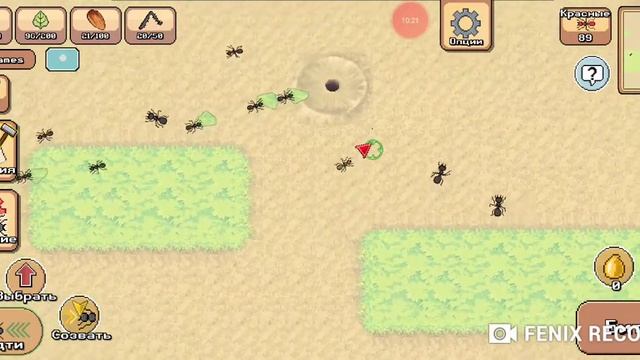 Pocket Ants #2 Сразились против синих муравьёв! Появились солдаты! смотреть онлайн