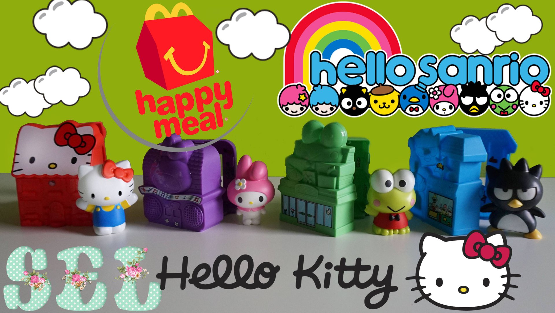 Хэппи Мил Хэлло Китти Hello Kitty McDonald's Happy Meal Hello Sanrio смотреть онлайн