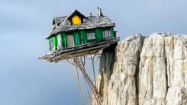 ЛЮДИ СМЕЯЛИСЬ НАД ЕГО ДОМОМ, ПОКА НЕ ЗАШЛИ ВНУТРЬ