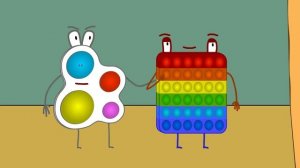 Мульт 2 | Симпл Димпл ПРОТИВ Поп Ит | нет не песня | мультик анимация | вторая часть, кто круче