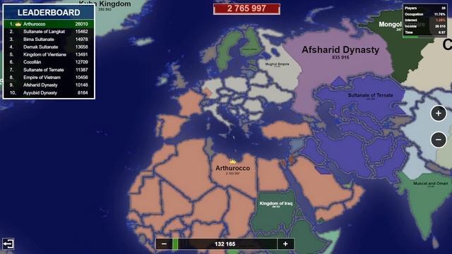 [Territorial.io] Showcase - World Map With Borders