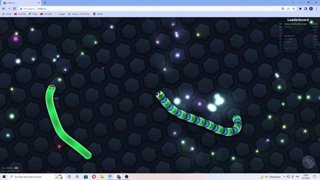 slither.io #4 смотреть онлайн