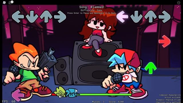 фнф песня Blamed