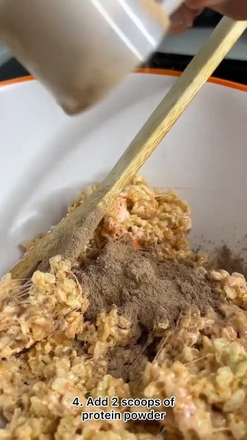 Try this Pre Workout Protein Rice Krispies Recipe🤤💪 #foodporn #fitfam смотреть онлайн