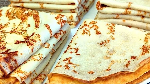 Творожные блинчики. Очень нежные и вкусные. смотреть онлайн