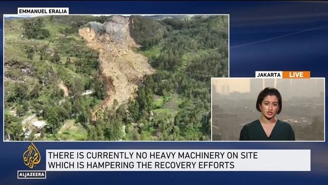 Papua New Guinea landslide: Warning of more hillside collapses in area смотреть онлайн