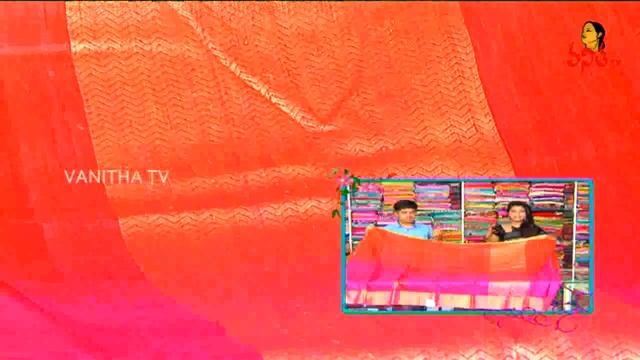 Pure Dark Pink And Orange Mix Jute Pattu Saree || Hello Ladies || New Arrivals || Vanitha TV смотреть онлайн