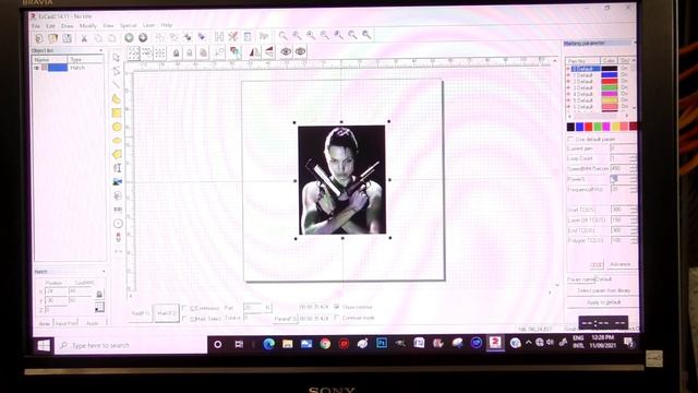 FIBRE LASER HD PHOTO ENGRAVING INTO STEEL смотреть онлайн