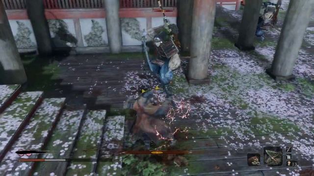 Sekiro: Shadows Die Twice Part 28: Sakura Bull, Return Ending quest, Shichimin, Great Carp смотреть онлайн