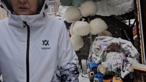 Домбай | Посёлок после снегопада, 18.02.2025