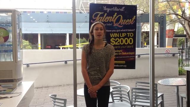 Yogurtland Australia Talent Quest - Talia Galluzzo - Macarthur Square смотреть онлайн