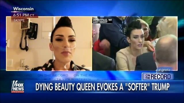 Trump EMOTIONAL Moment With Miss Wisconsin 2005 Melissa Young struggles with an incurable disease смотреть онлайн